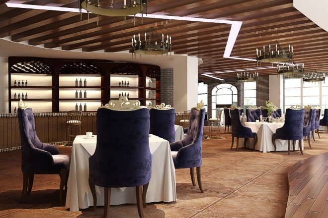 Restaurant in Daylight - The Maritime Hotel