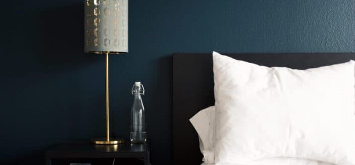 Clean Bed of a Hotel Room