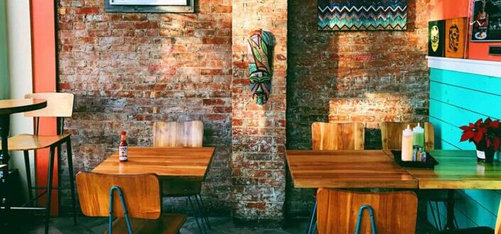 Interior of a Mexican Restaurant