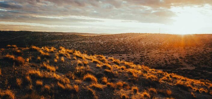 Brown Field Under Cloudy Sky During Daytime