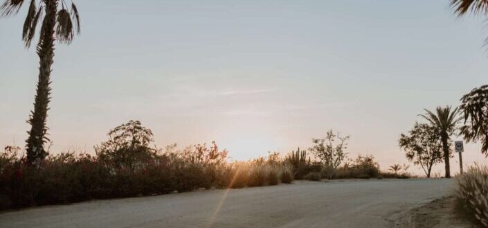 Empty Open Road