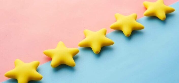 Row of Yellow Stars