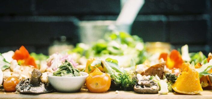 Variety of Vegetable on a Platter