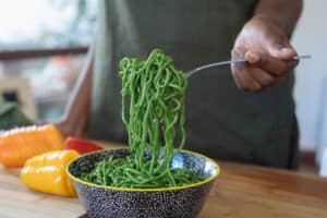 green pasta 3